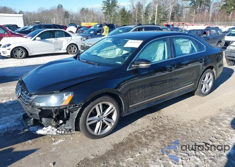 2014 Volkswagen Passat 2.0L Tdi Sel Premium from USA, damaged, VIN 1VWCN7A33EC005129